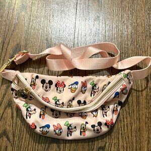 Stoney Clover x Disney Mickey and Friends Character Print Fanny Pack - Pink